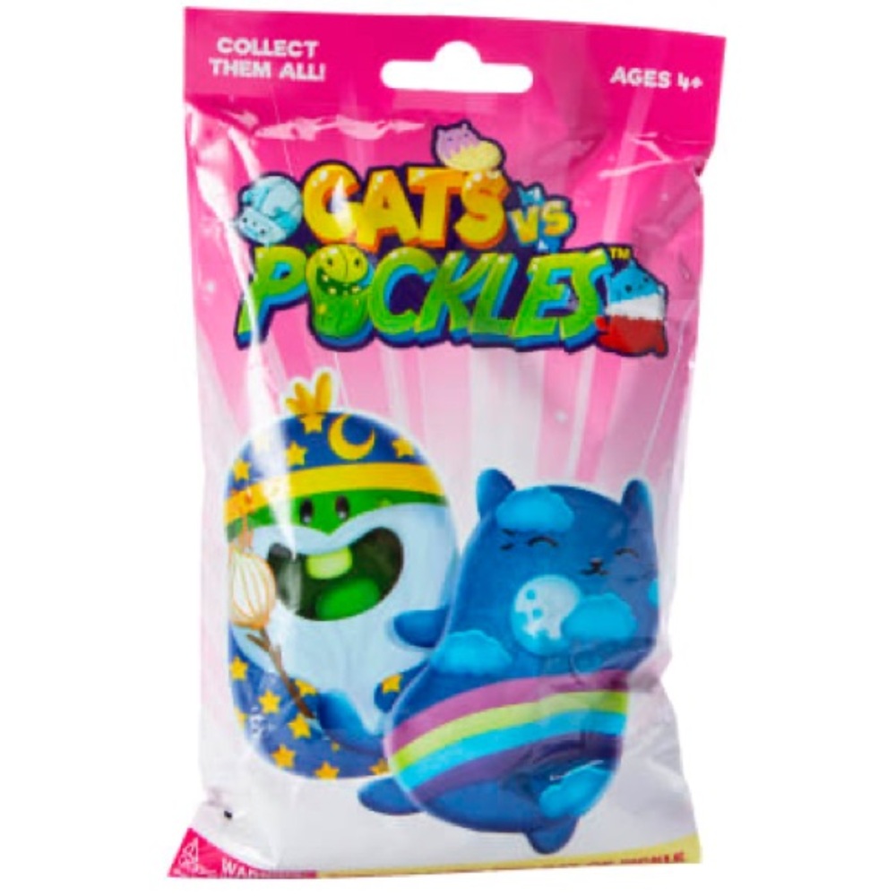 Cats Vs. Pickles Surprise Plush Fuschia Wave Pack / Limited Edition / BRAND NEW